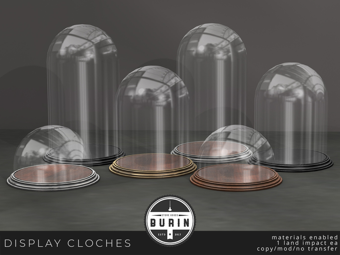 Burin: Display Cloches