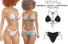 adorsy - Sunny Bikini Black - Maitreya/Legacy/Lara Petite