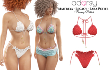 adorsy - Sunny Bikini Red - Maitreya/Legacy/Lara Petite