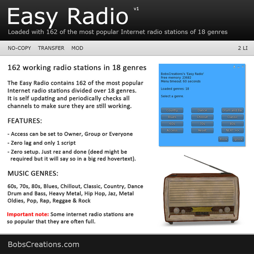 Easy Radio (Old) 