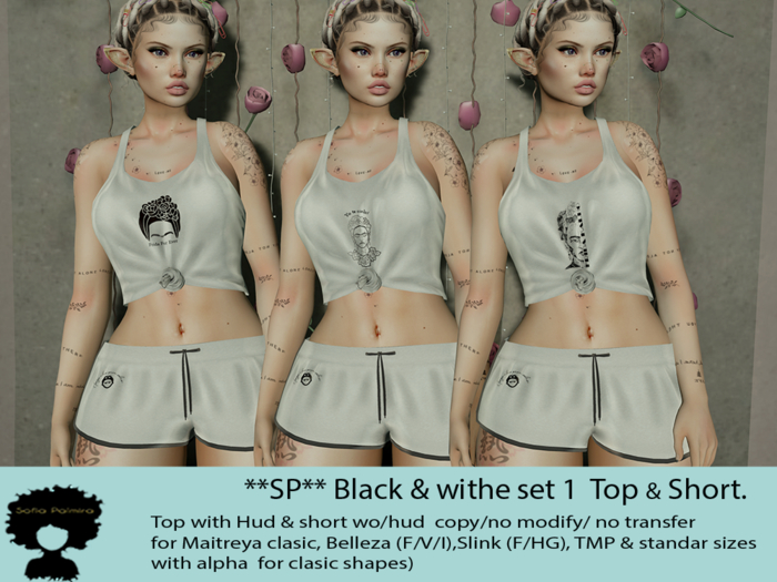 **SP** Black & withe set 1