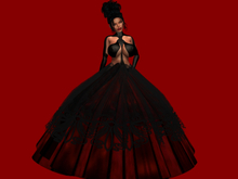 *GG* Gown Sexy Black/Red Skirt+Outfit BOM