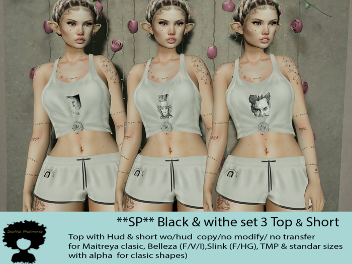 **SP** Black & withe set 3