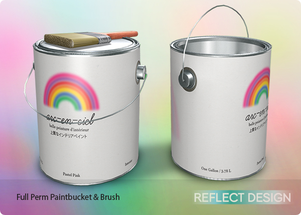 RD - Full Perm Paintbucket & Brush