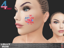 LOLLY's BOM things... [tattoo] 4th of JULY article (face)