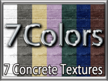 Zoy Texture [ Striped Concrete ] Seamless - 7 Colors