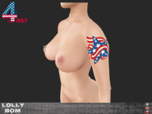 LOLLY's BOM things... [tattoo] 4th of JULY star (arm)