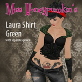 [MissHP] Laura Shirt Green