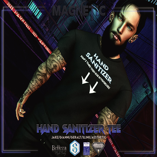 Magnetic - Hand Sanitizer T-Shirt (ADD ME)