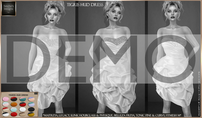 SAS - DEMO Tigris Cocktail Dress (MB & FM)