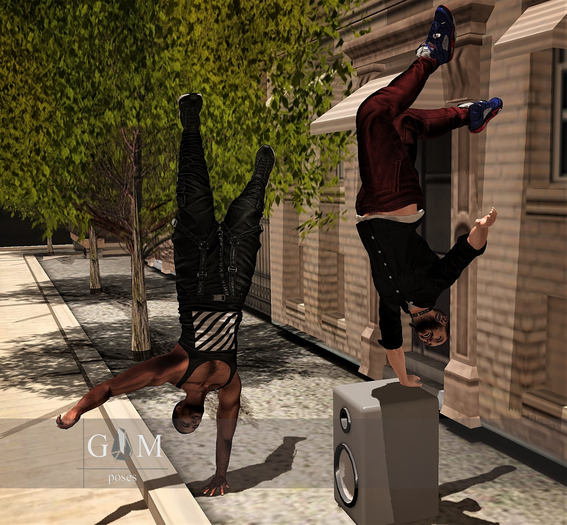 +gemposes+ - Break dancers - [ADD-HUD] -