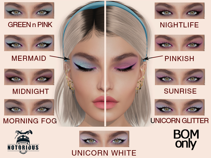 -notorious- Mystical Eyeshadow Palette (BOM only LEL EvoX)