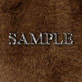 Zoy Texture [ Gorgeous Fur ] Brown