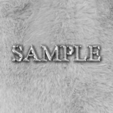 Zoy Texture [ Gorgeous Fur ] Light Gray