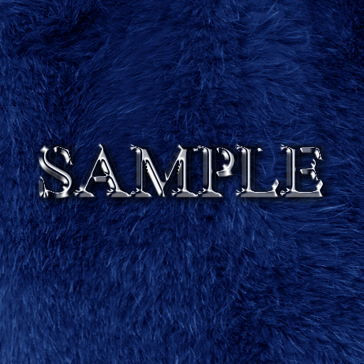 Zoy Texture [ Gorgeous Fur ] Navy