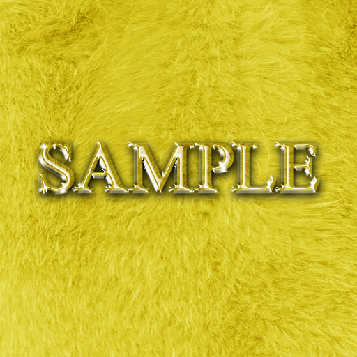 Zoy Texture [ Gorgeous Fur ] Yellow