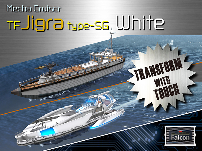 Mecha Cruiser - Transformation JIGRA SG White