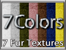 Zoy Texture [ Gorgeous Fur ] 7 Colors
