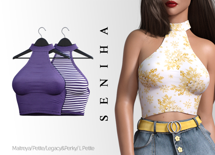 Seniha. Margot Top // Purple