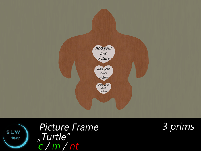 SLW Design - Picture Frame Turtle
