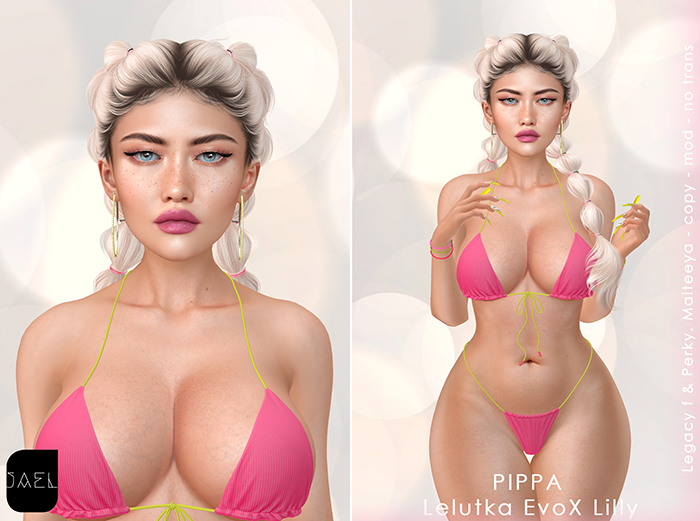 Pippa Shape for lelutka EvoX - Lilly 3.1