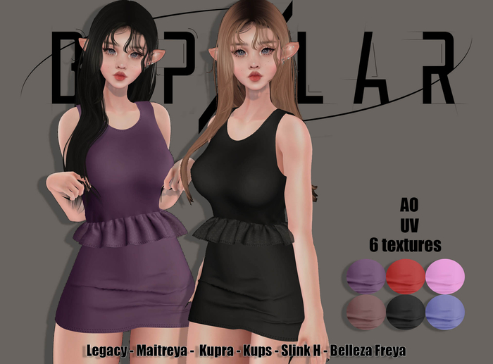 Bipolar - Full Perm Dress 01