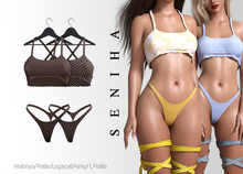 Seniha. Rianna Top&Thong // Brown