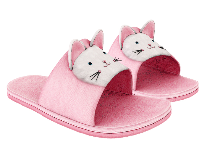Popicot. Kitty Slippers / Pink