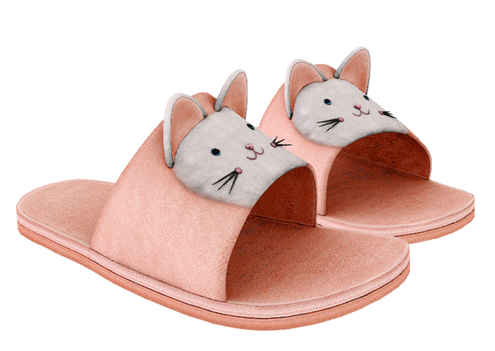 Popicot. Kitty Slippers / Peach