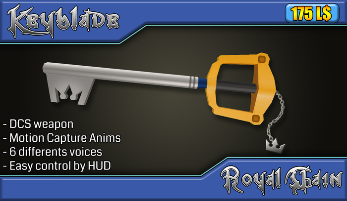 -]S-WORLD[- Keyblade - Royal Chain [Boxxed]