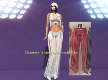 #11 - Addams - Zara Pants with Fringes - Slink HG