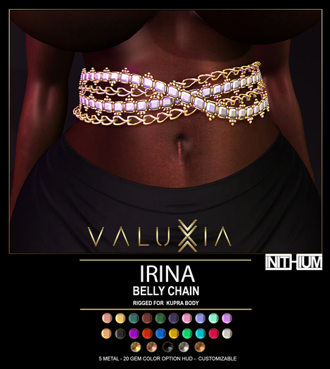 VALUXIA - Irina Belly chain - KUPRA