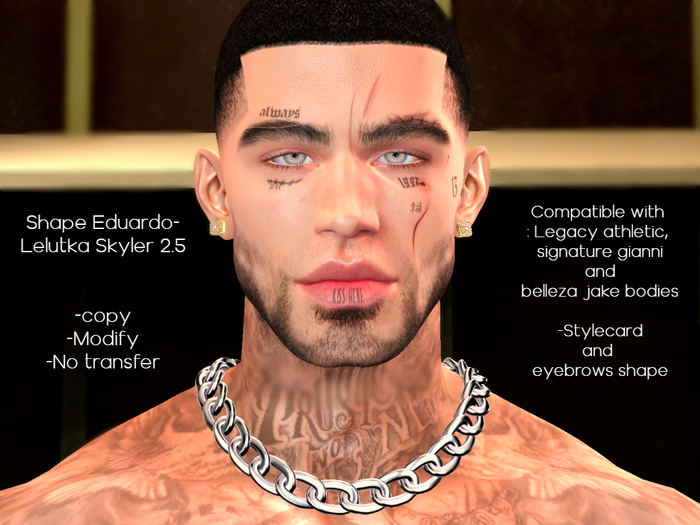 Shape Eduardo-Lelutka Alain 2.5