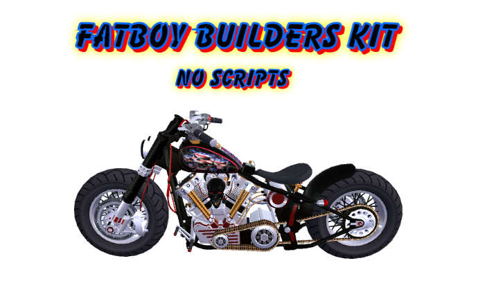 [EXQUISITE]  FatBoy Bike   (BOXED)  BOX+