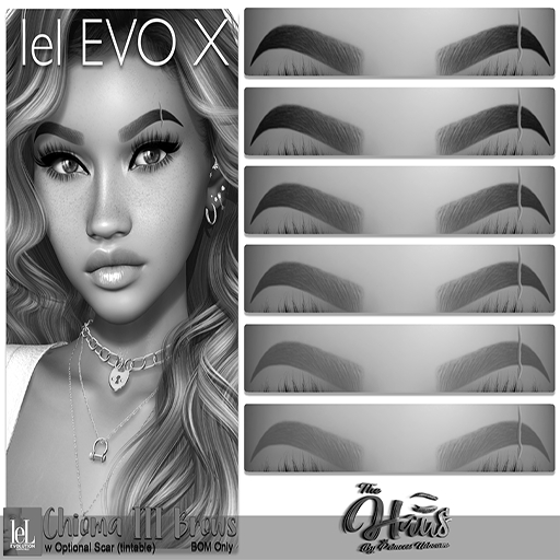 .:the HAUS:. Chioma III BOM Eyebrows (LeL Evo X) DEMO