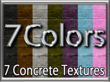 Zoy Texture [ Striped Concrete 02 ] Seamless - 7 Colors