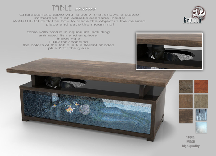 [//REBIRTH/]-table statue