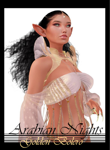 Arabian Nights Golden Bolero