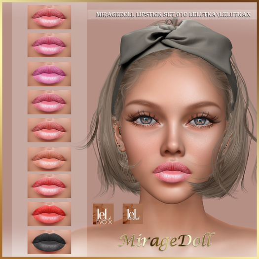 MirageDoll lipstick SET 010 LELUTKA\LELUTKAX
