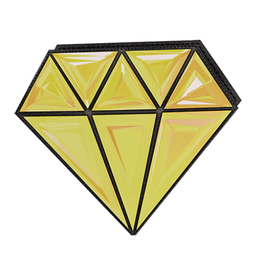 BUENO-Shiny Things Purses -Yello