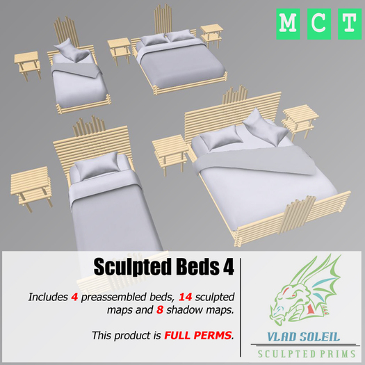 Sculpted Beds 4 [FULL PERMS]