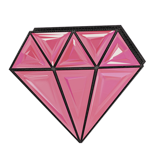 BUENO-Shiny Things Purses -Berry