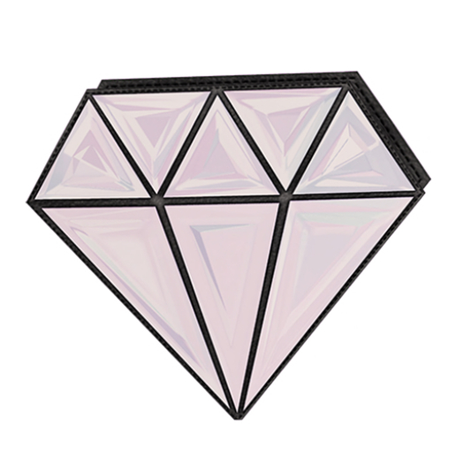 BUENO-Shiny Things Purses -White