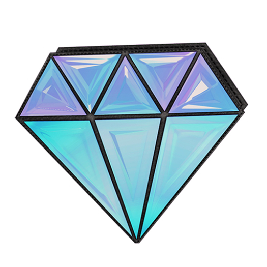 BUENO-Shiny Things Purses -Blu