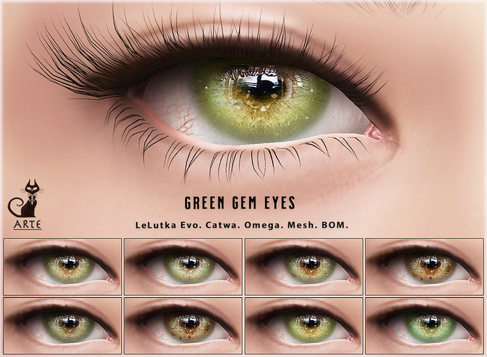 A R T E - Green Gem Eyes