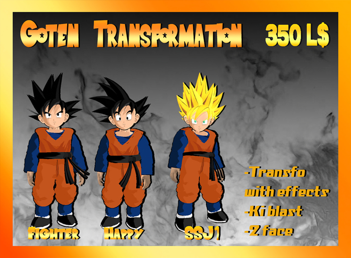 -]S-WORLD[- Goten Transformation ! (-80%)