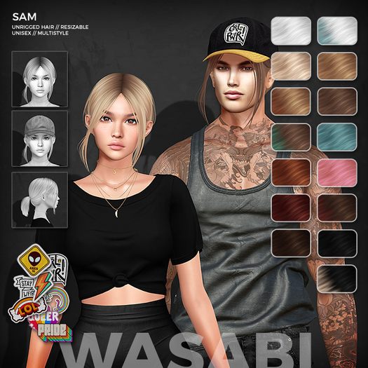 Wasabi // Sam Hair - Basics