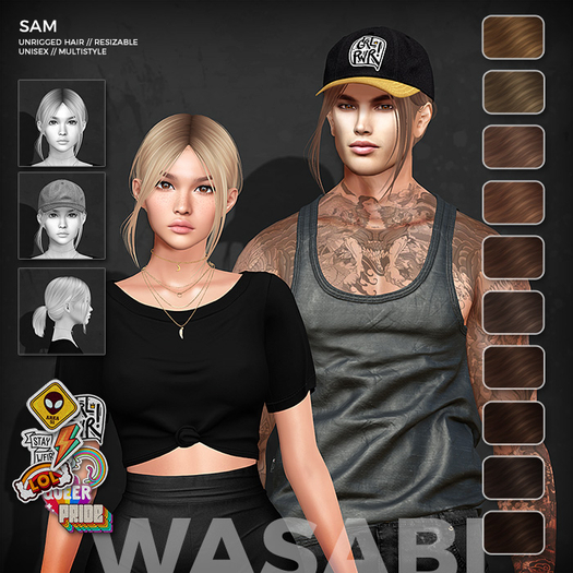 Wasabi // Sam Hair - Browns