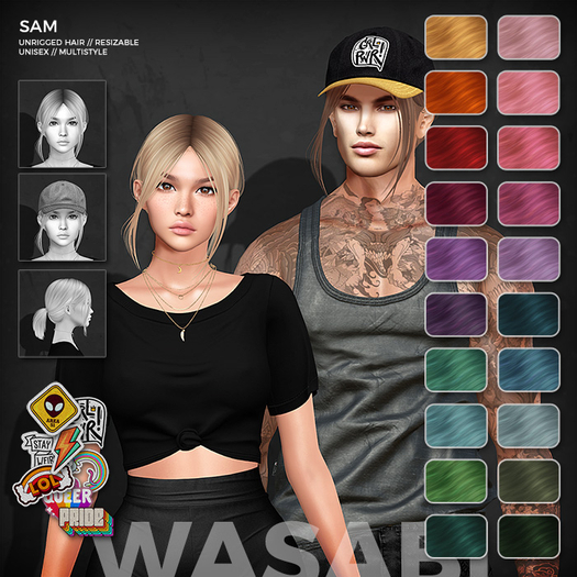 Wasabi // Sam Hair - Fireworks