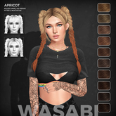 Wasabi // Apricot Hair - Browns